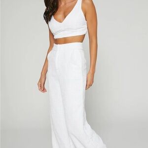 White Two-Piece Set